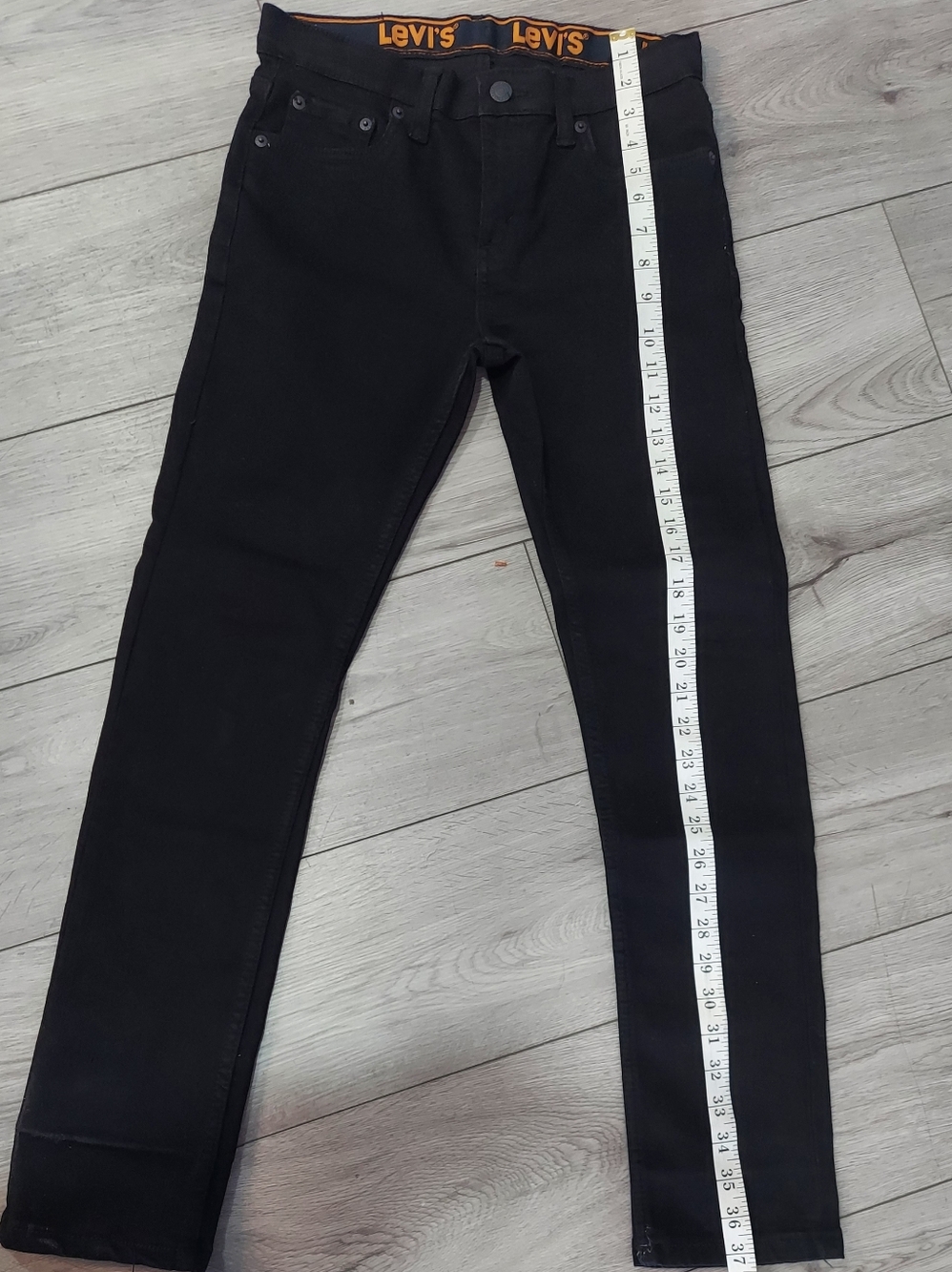 Levi's Kid's Skinny Black Jeans